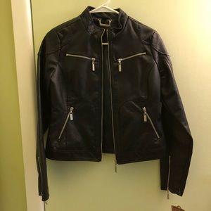 New Faux leather Moto Jacket